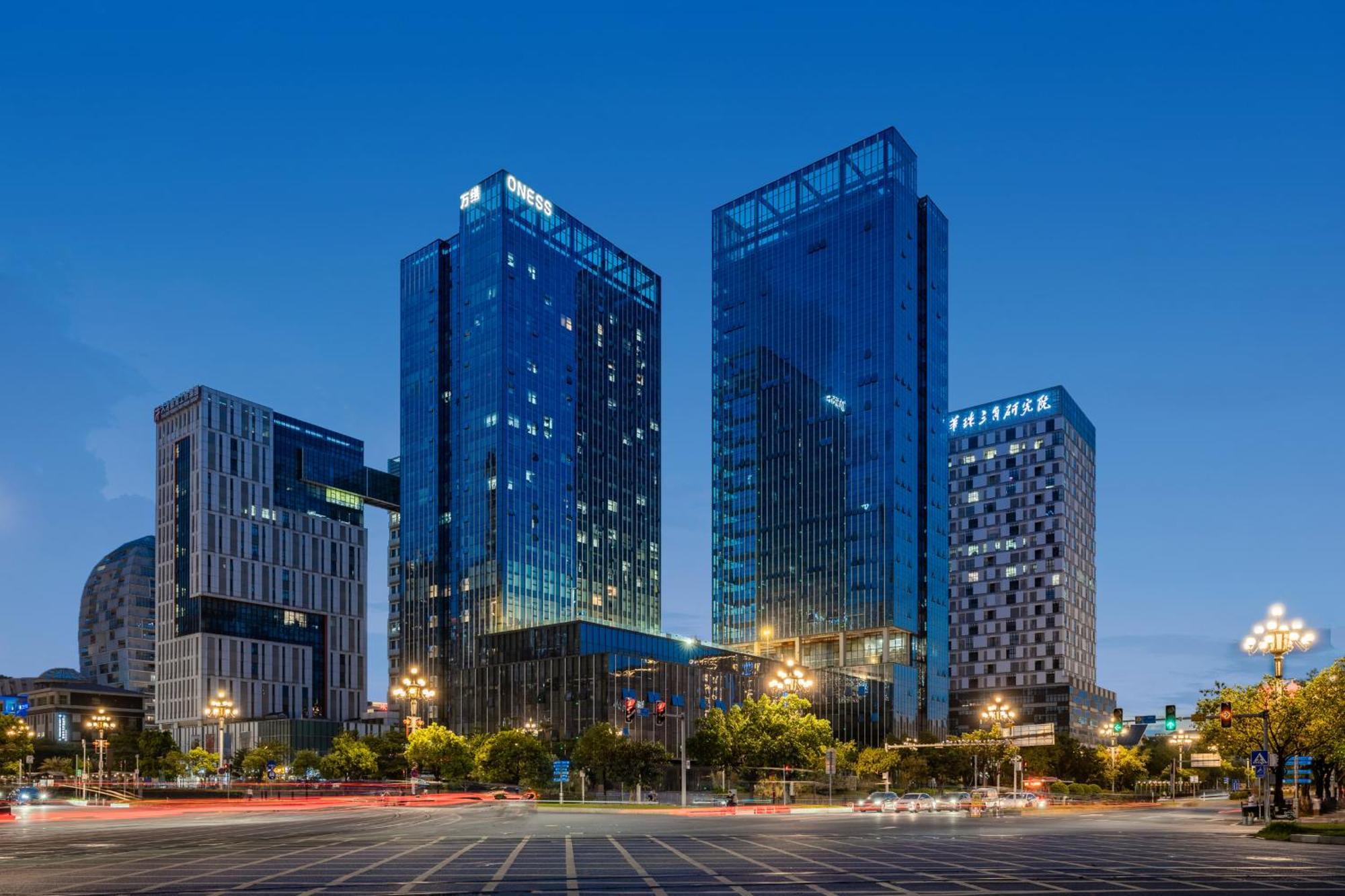 Oness Executive Hotel Guangzhou Huangpu Luogang - Free Shuttle Bus For Canton Fair Εξωτερικό φωτογραφία