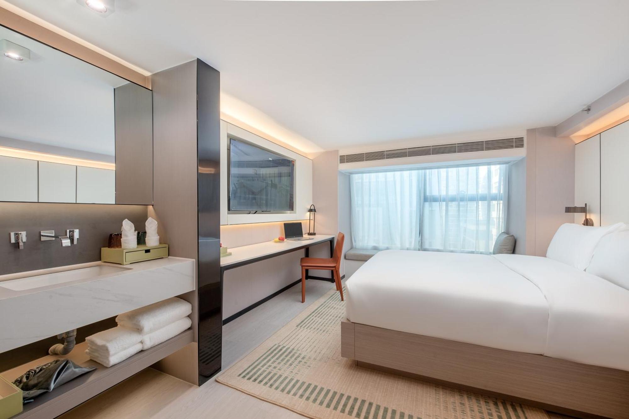 Oness Executive Hotel Guangzhou Huangpu Luogang - Free Shuttle Bus For Canton Fair Εξωτερικό φωτογραφία