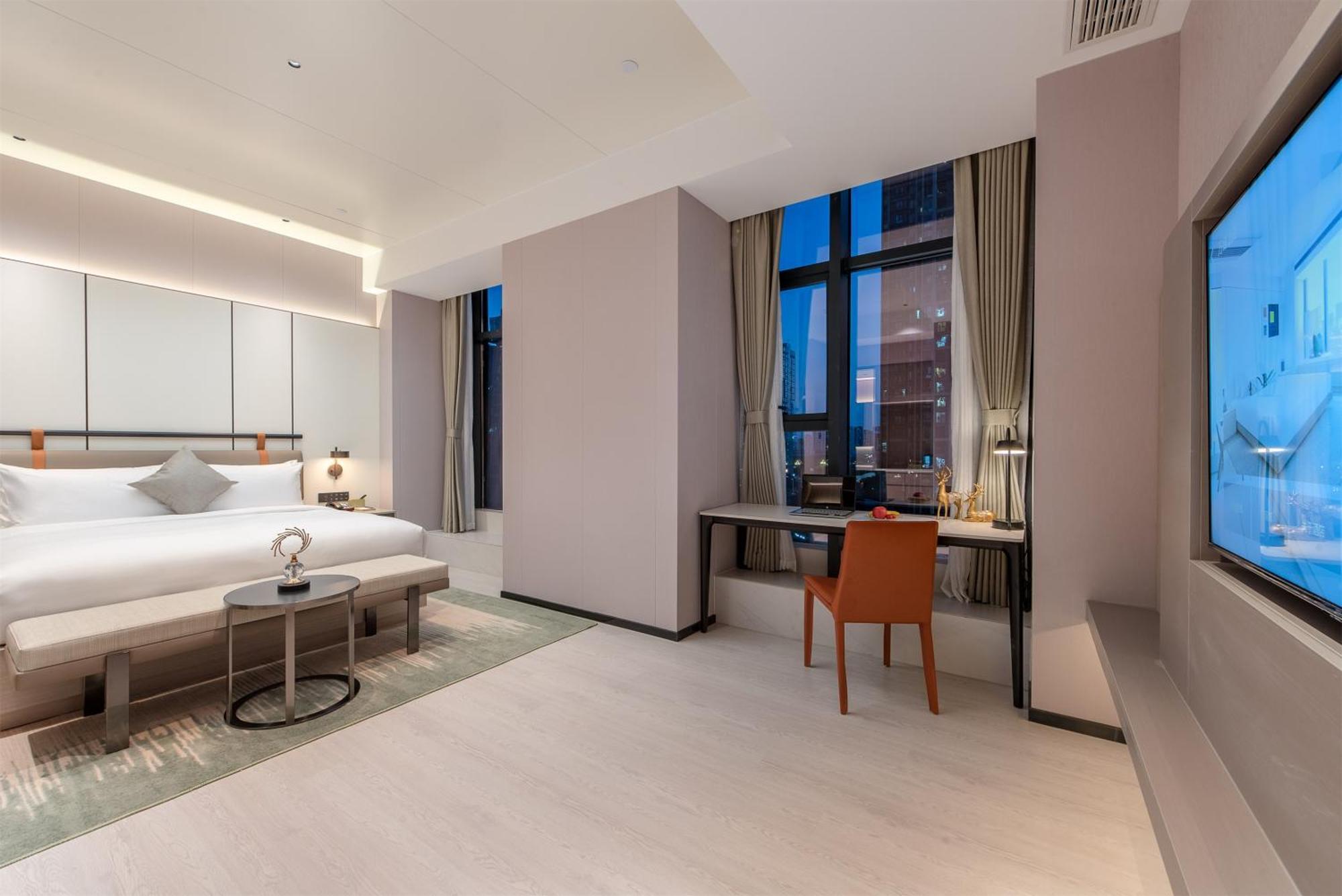 Oness Executive Hotel Guangzhou Huangpu Luogang - Free Shuttle Bus For Canton Fair Εξωτερικό φωτογραφία